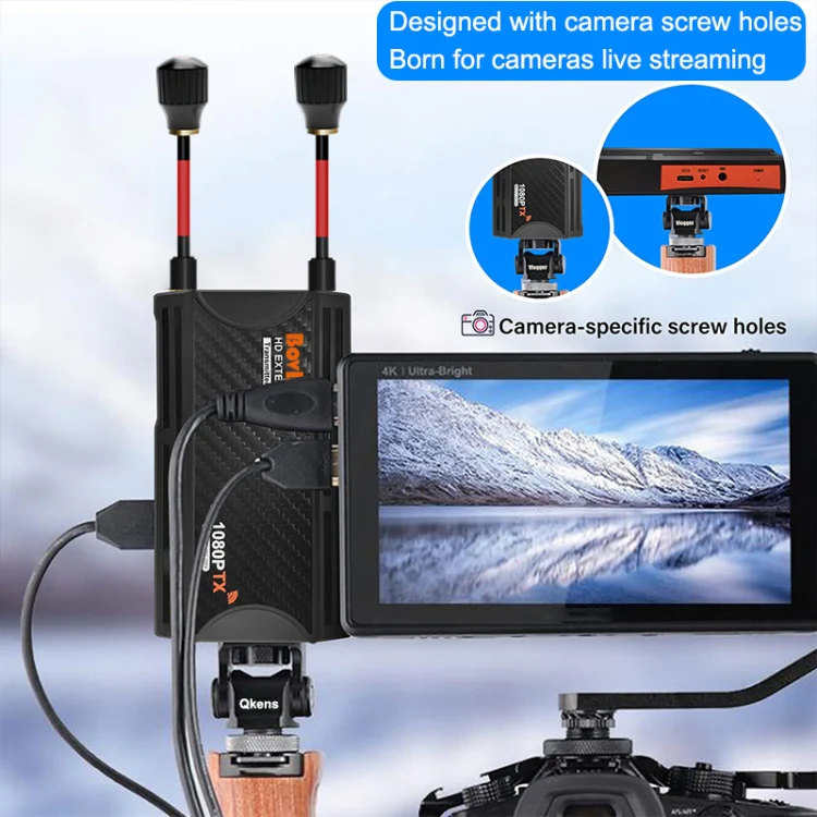 009 Pro 300m Wireless Screen Casting Video Transmitter Receiver Wireless Display Dongle Adapter(EU Plug) - Image 4