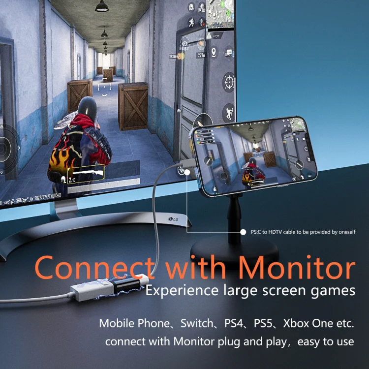 8K 60Hz HDMI Male to HDMI Female Magnetic Adapter (Blue) - Image 6